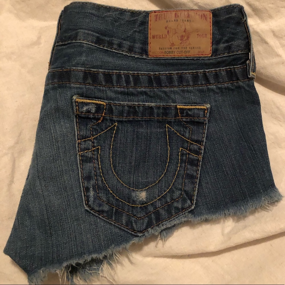 COPY - True Religion Bobby Cut-Off Jean Shorts